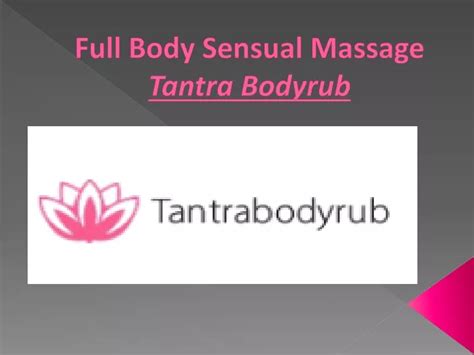 Full Body Sensual Massage Escort Chasetown
